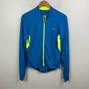 Pearl Izumi Select Series Full Zip Cycling Jacket Blue/Green Size M